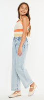 Rubi High Rise Wide Leg Kids Jeans - Official Kancan USA