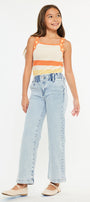 Rubi High Rise Wide Leg Kids Jeans - Official Kancan USA