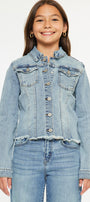 Abby Kids Denim Jacket - Official Kancan USA