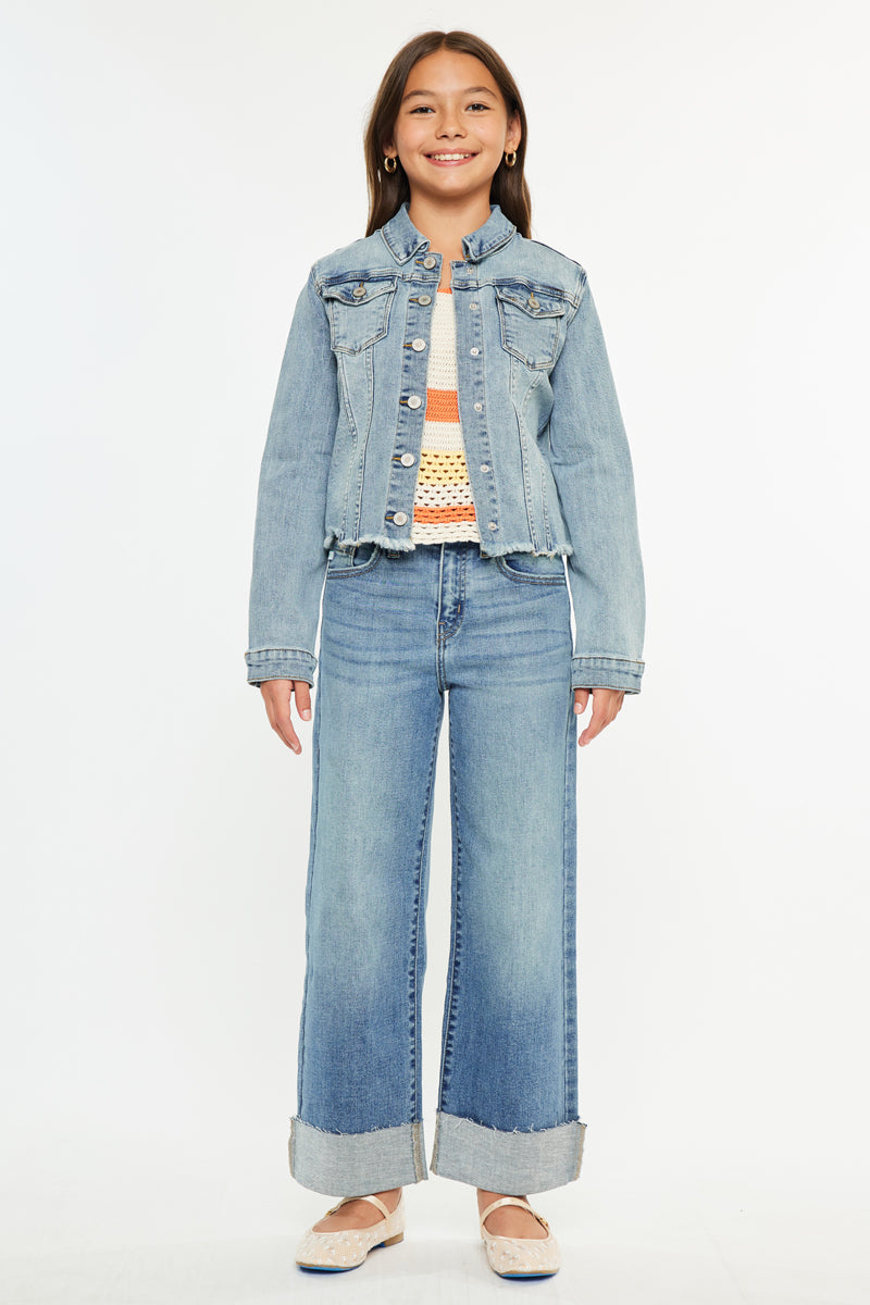 Abby Kids Denim Jacket - Official Kancan USA