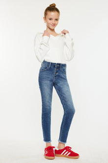  Marinette High Rise Ankle Skinny Kid Jeans - Official Kancan USA