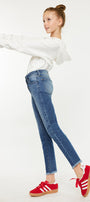 Marinette High Rise Ankle Skinny Kid Jeans - Official Kancan USA