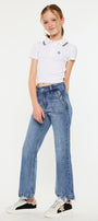 Sherri High Rise Wide Leg Flare Kid Jeans - Official Kancan USA