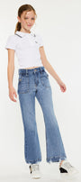 Sherri High Rise Wide Leg Flare Kid Jeans - Official Kancan USA
