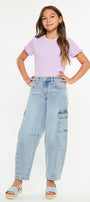 Trinity Low Slung Horseshoe Kids Jeans - Official Kancan USA