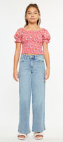 Aurora High Rise Wide Leg Kid Jeans - Official Kancan USA