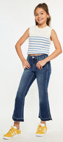 Liza High Rise Kids Cropped Flare - Official Kancan USA