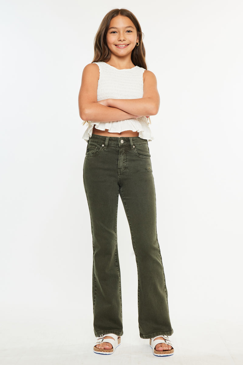 High Rise Flare Kids Jeans - Official Kancan USA