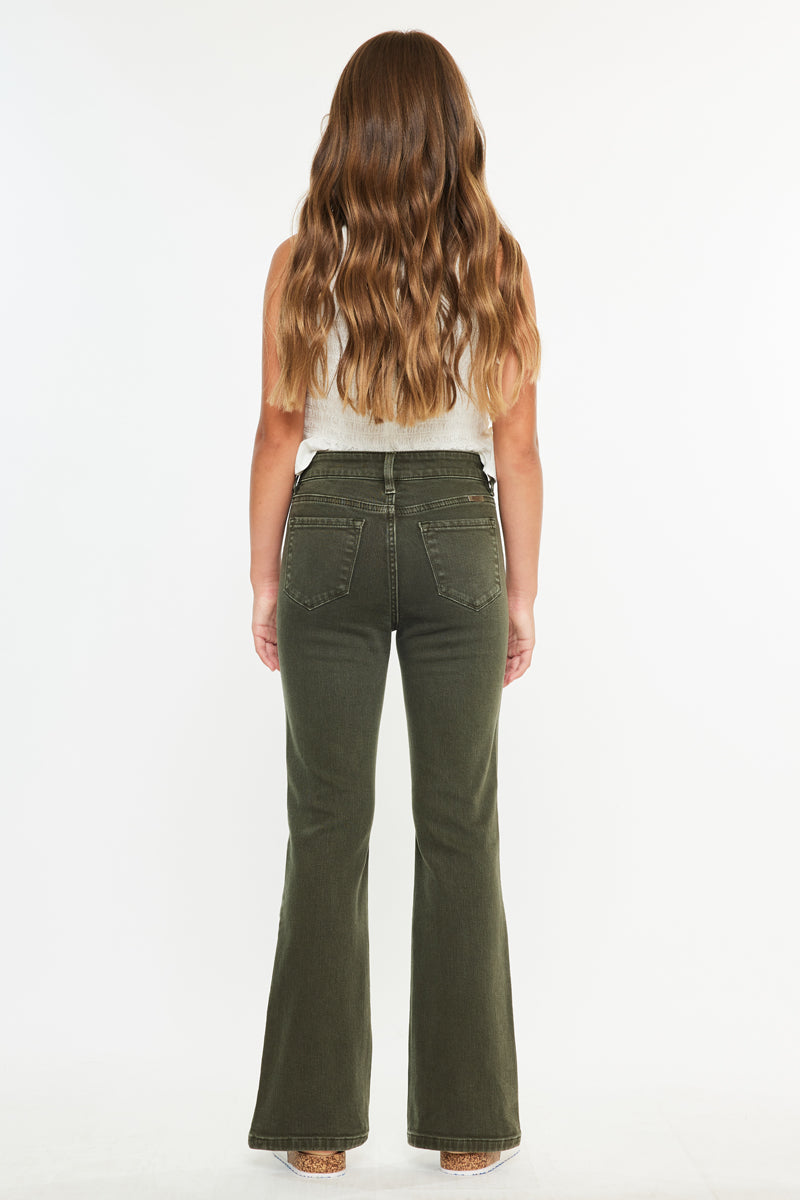High Rise Flare Kids Jeans - Official Kancan USA