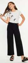 Berlin High Rise Crop Wide Leg Kids Jeans - Official Kancan USA