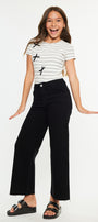 Berlin High Rise Crop Wide Leg Kids Jeans - Official Kancan USA