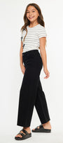 Berlin High Rise Crop Wide Leg Kids Jeans - Official Kancan USA