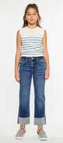 Gisela Mid Rise Kids Cropped Straight - Official Kancan USA