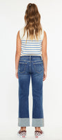 Gisela Mid Rise Kids Cropped Straight - Official Kancan USA