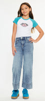 Nellie High Rise Kids Crop Wide Leg - Official Kancan USA