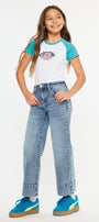 Nellie High Rise Kids Crop Wide Leg - Official Kancan USA
