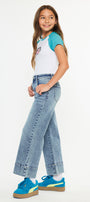 Nellie High Rise Kids Crop Wide Leg - Official Kancan USA