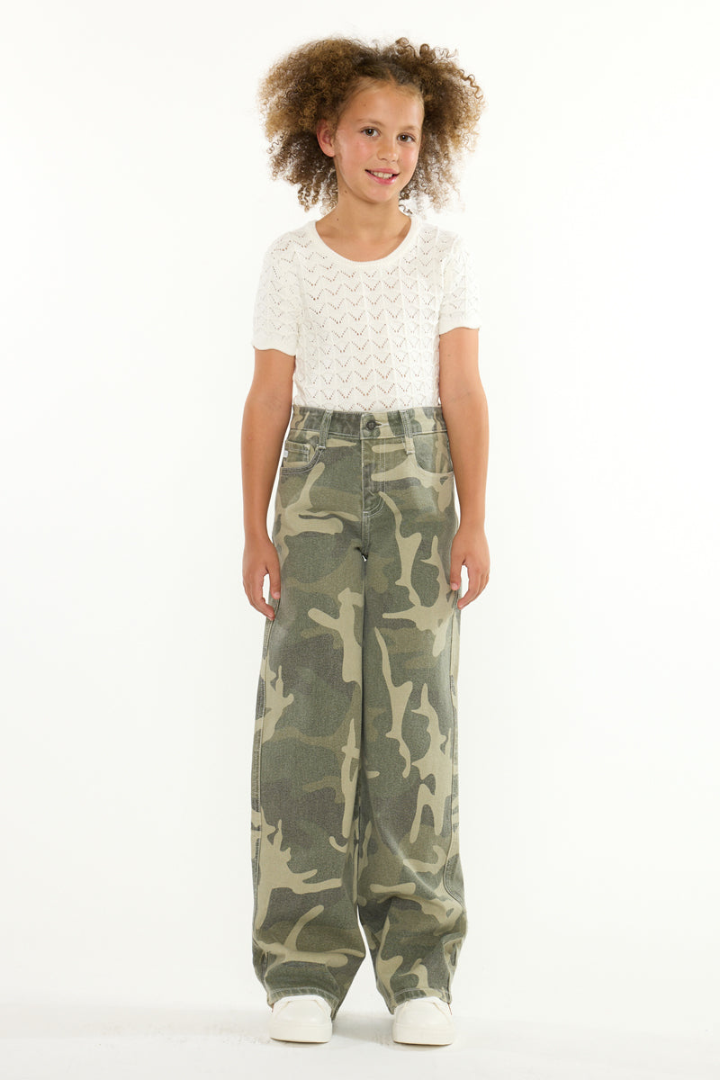 Kasey High Rise Kids Wide - Official Kancan USA