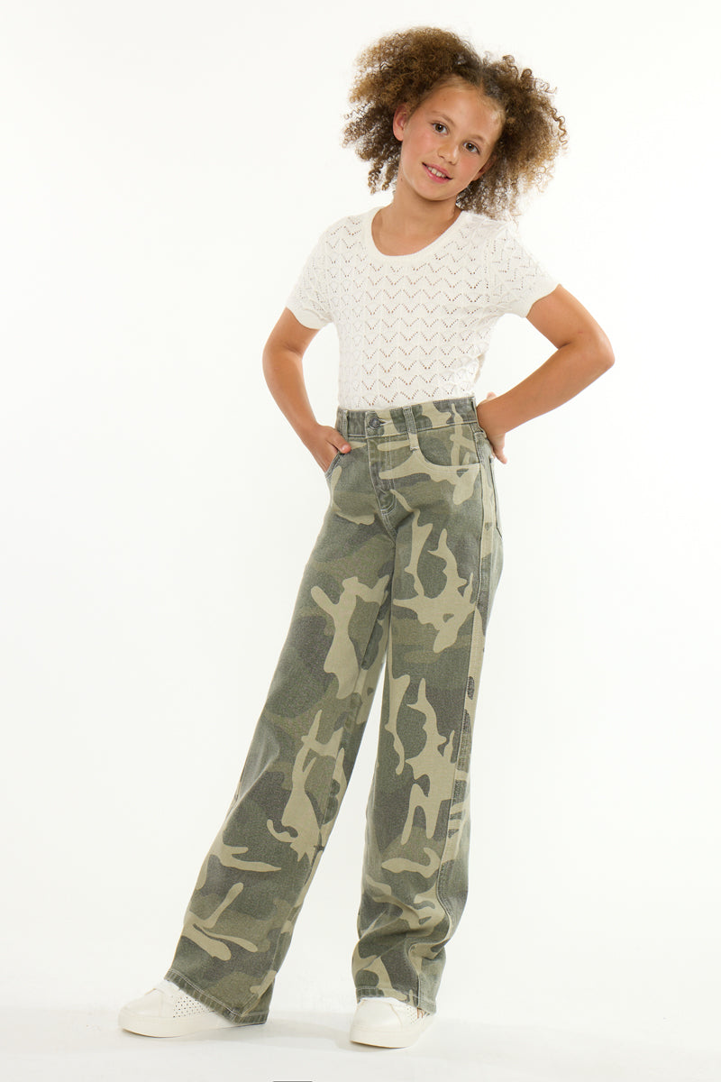 Kasey High Rise Kids Wide - Official Kancan USA