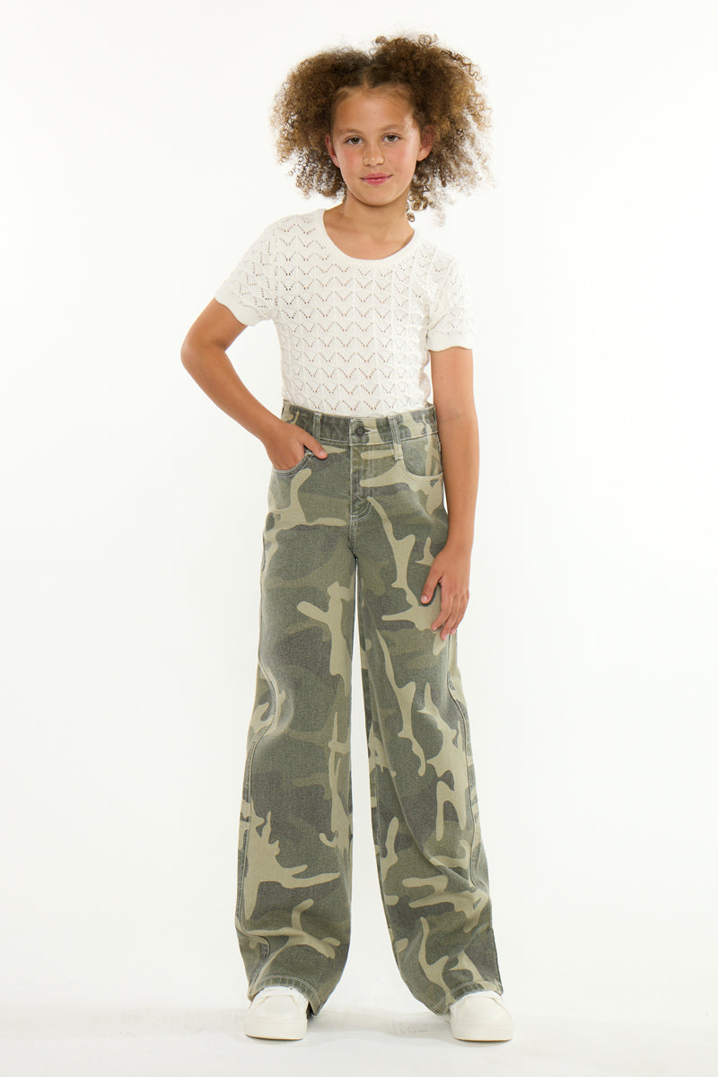 Kasey High Rise Kids Wide - Official Kancan USA