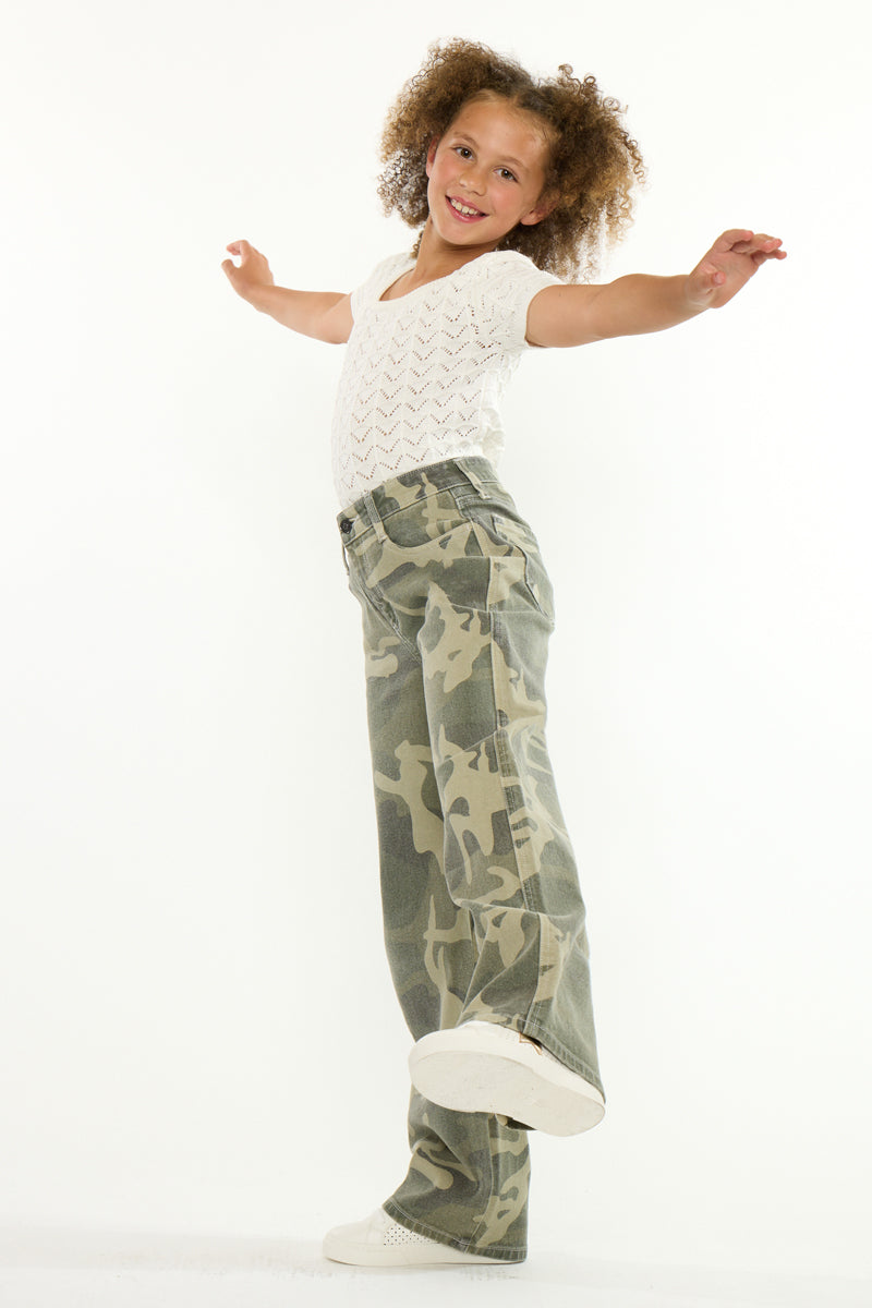 Kasey High Rise Kids Wide - Official Kancan USA
