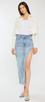 Iris Maxi Denim Skirt - Official Kancan USA