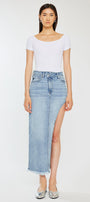 Iris Maxi Denim Skirt - Official Kancan USA