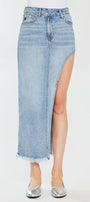 Iris Maxi Denim Skirt - Official Kancan USA