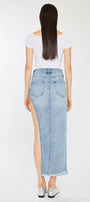 Iris Maxi Denim Skirt - Official Kancan USA