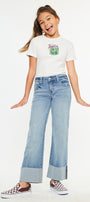 Emma Mid Rise Kids Wide Flare Leg - Official Kancan USA
