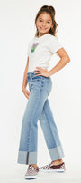 Emma Mid Rise Kids Wide Flare Leg - Official Kancan USA