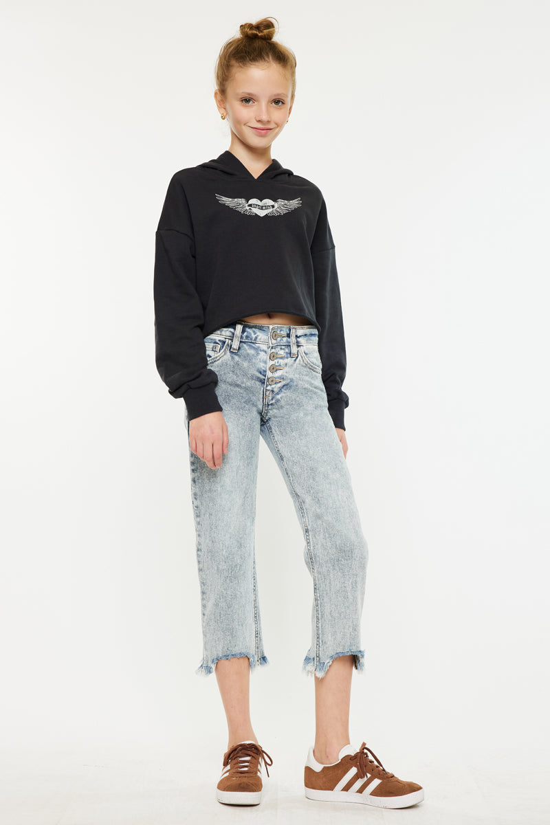 Lola High Rise Mom Kids Jeans - Official Kancan USA