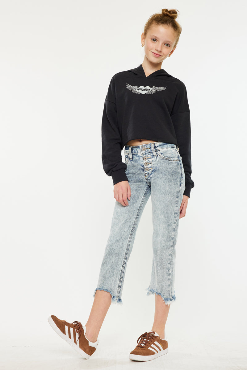 Lola High Rise Mom Kids Jeans - Official Kancan USA