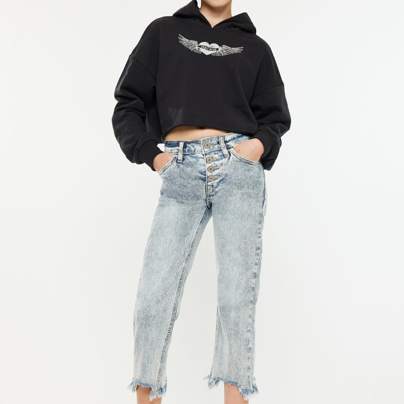 Lola High Rise Mom Kids Jeans - Official Kancan USA