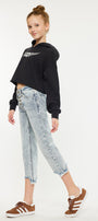 Lola High Rise Mom Kids Jeans - Official Kancan USA
