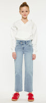 Sav High Rise Straight Kids Jeans - Official Kancan USA