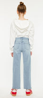 Sav High Rise Straight Kids Jeans - Official Kancan USA