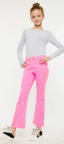 Bristol Kids High Rise Kick Flare Jeans - Official Kancan USA