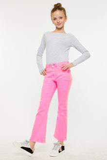  Bristol Kids High Rise Kick Flare Jeans - Official Kancan USA