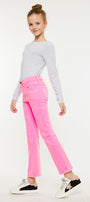 Bristol Kids High Rise Kick Flare Jeans - Official Kancan USA