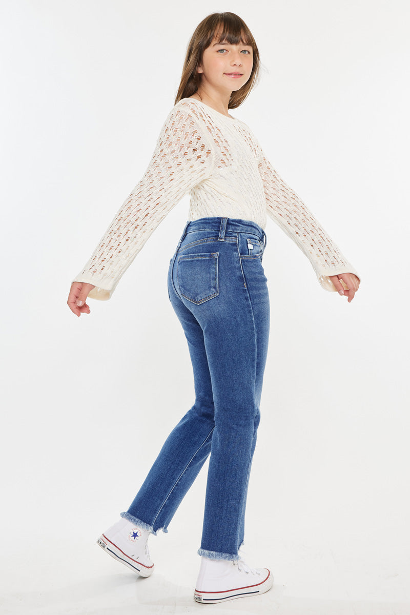 Auburn High Rise Kids Slim Straight - Official Kancan USA