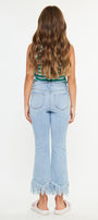 Beth High Rise Cropped Bootcut Kid Jeans - Official Kancan USA