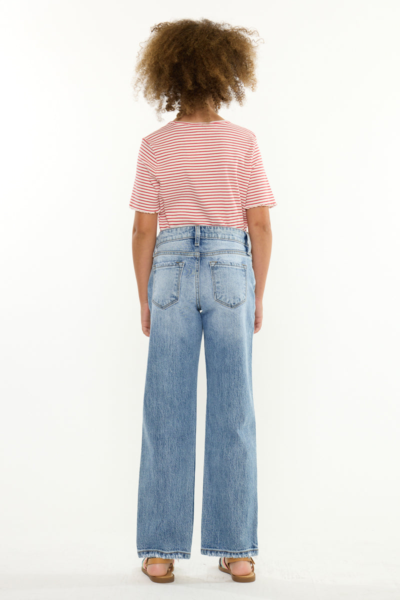 Rue Mid Rise Kids True Straight - Official Kancan USA