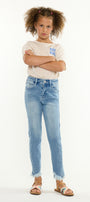 Summer High Rise Kids Ankle Skinny Jeans - Official Kancan USA