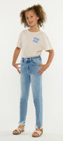 Summer High Rise Kids Ankle Skinny Jeans - Official Kancan USA