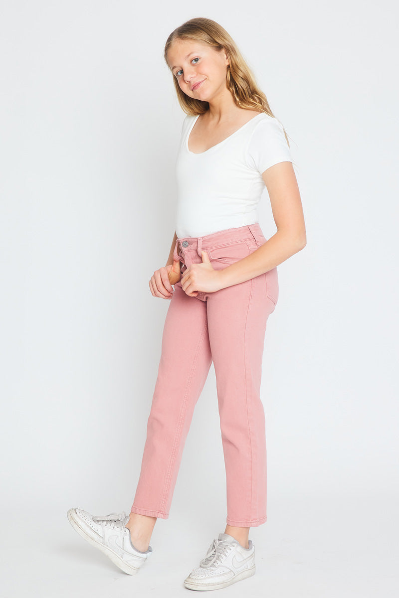 Uniqua Ultra High Rise 90's Straight Kid Jeans - Official Kancan USA