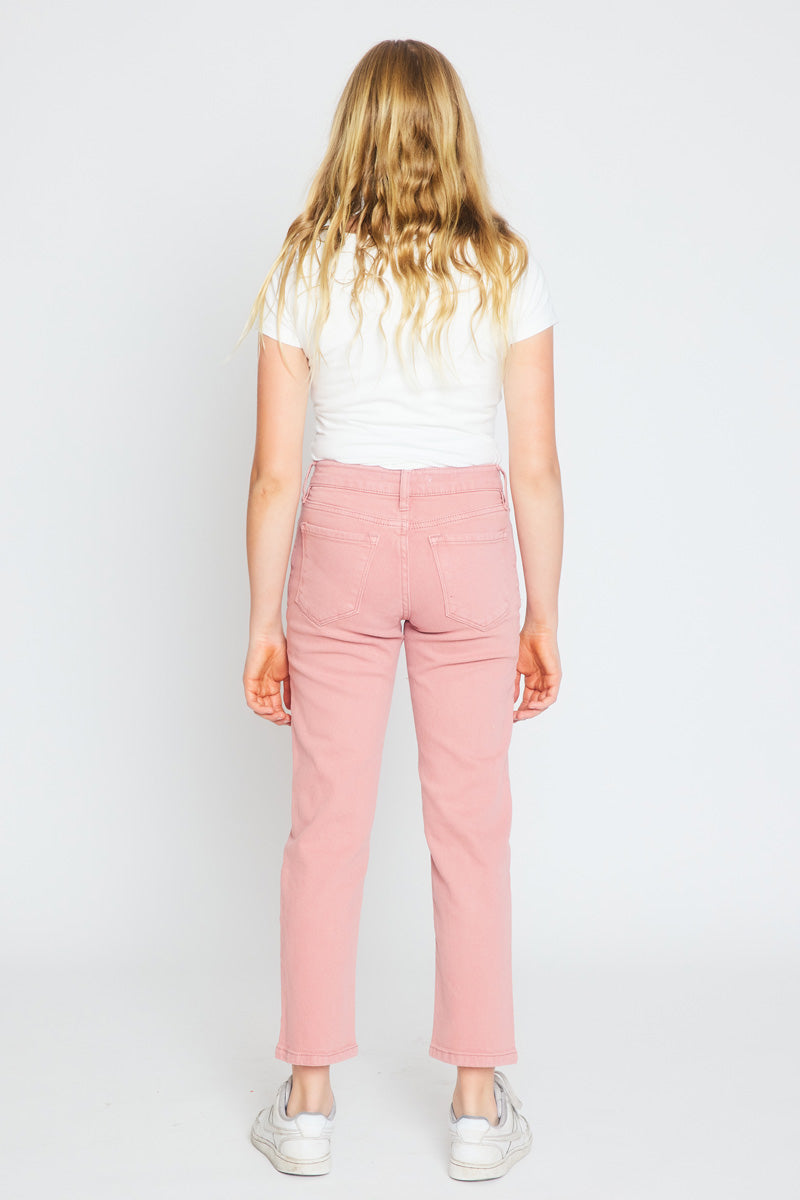 Uniqua Ultra High Rise 90's Straight Kid Jeans - Official Kancan USA