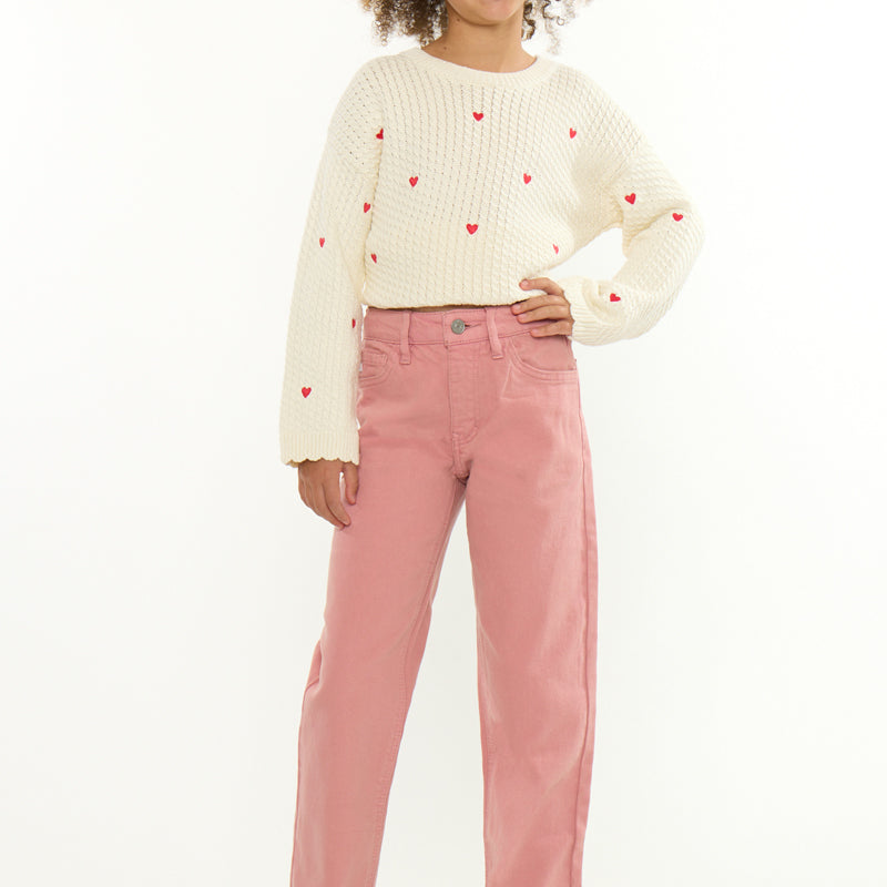 Uniqua Ultra High Rise Kids 90's Straight - Official Kancan USA