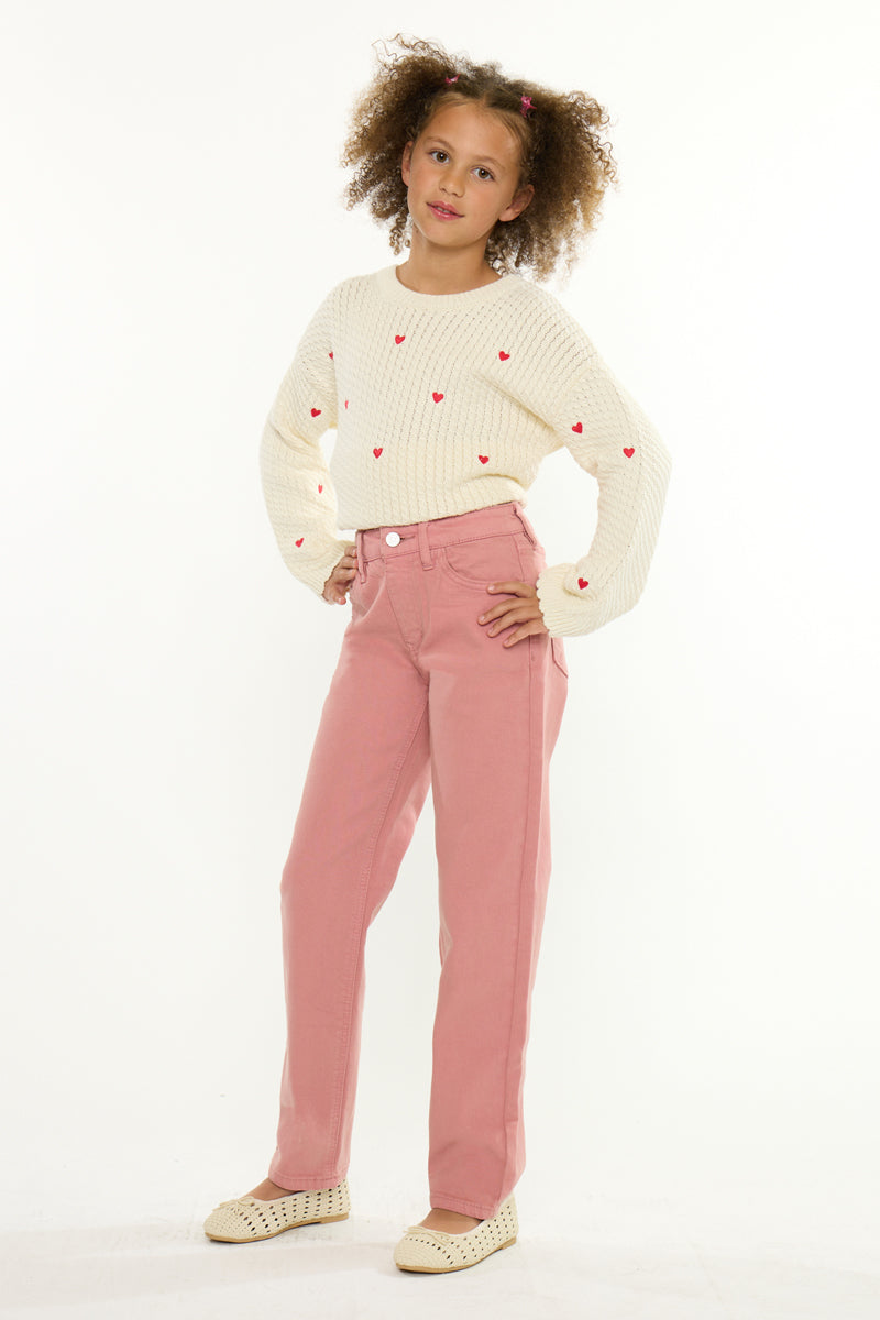 Uniqua Ultra High Rise Kids 90's Straight - Official Kancan USA