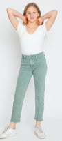 Uniqua Ultra High Rise 90's Straight Kid Jeans - Official Kancan USA